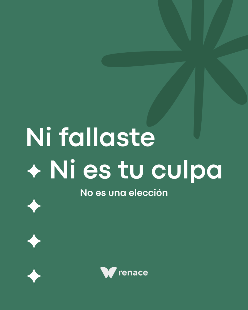 no es tu culpa tener un TCA