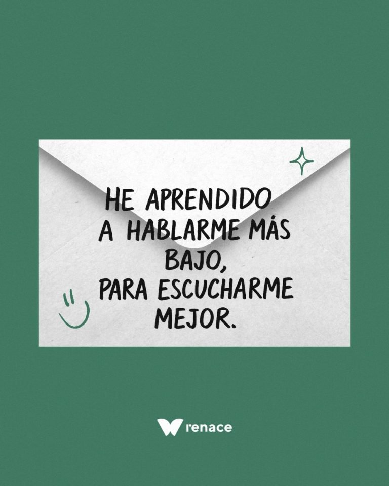 Frase motivadora diálogo interno en TCA