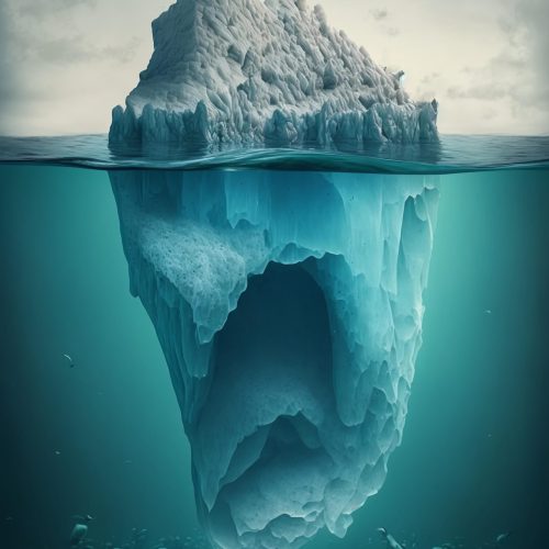 el iceberg de los trastornos de la conducta alimentaria