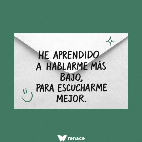 Frase motivadora diálogo interno en TCA